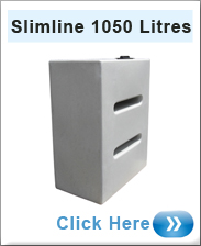 Slimline Water Butt 1050 Litres VAR3 - White Mable