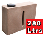 Water Butt 280 Litres In Sandstone